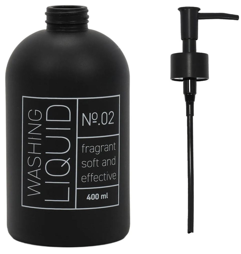 Szklany dozownik na mydło, 400 ml