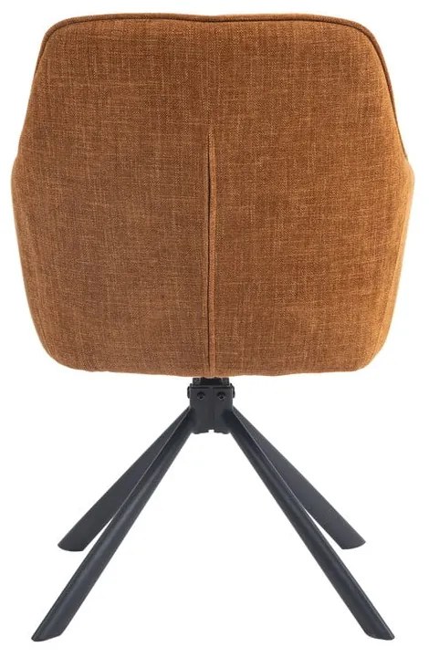 Pomarańczowe krzesła zestaw 2 szt. Avola – Unique Furniture