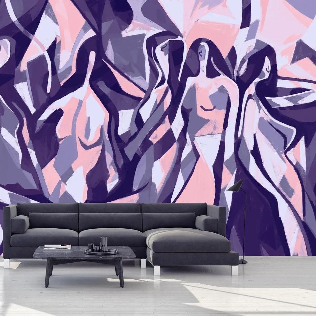 Fototapeta - Abstrakcyjne kobiety (196x136 cm)