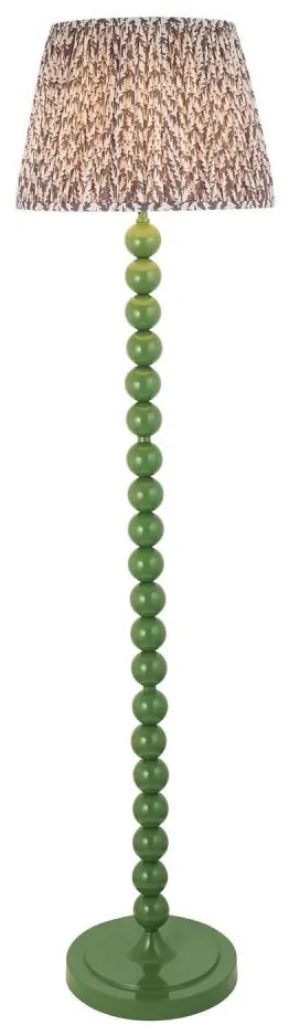 Endon 114634 - Lampa podłogowa HIGGLEDY 1xE27/10W/230V zielony/szary