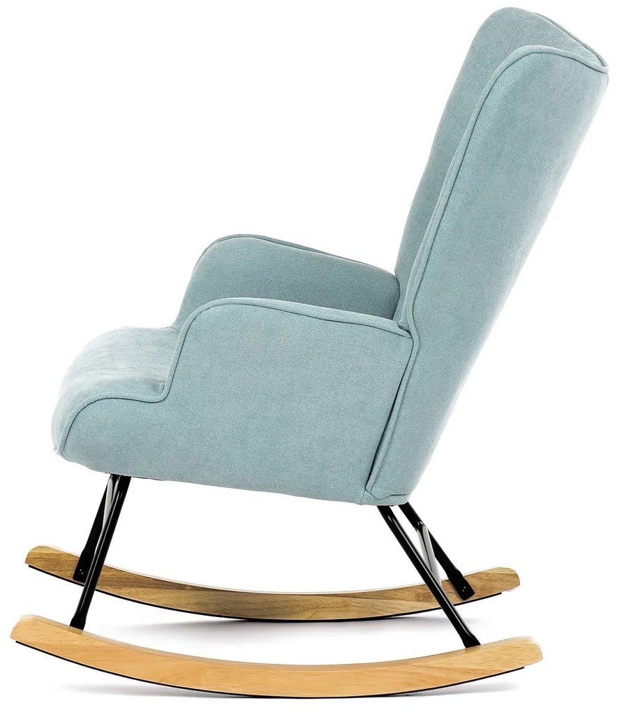 Fotel bujany BLUE2, turkusowy