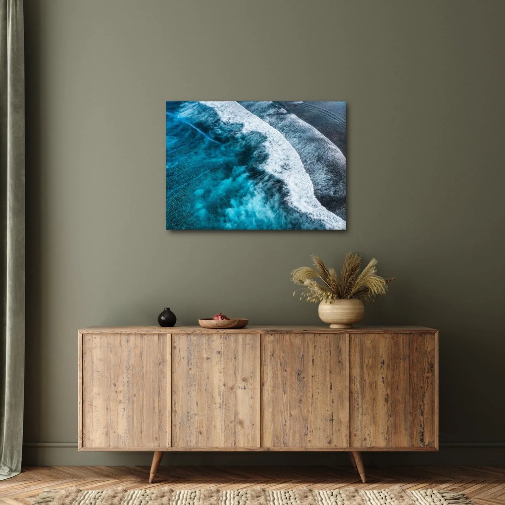 Obraz - Fale na morzu (70x50 cm)