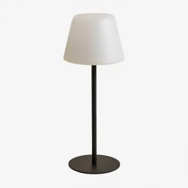 Bezprzewodowa Zewnętrzna Lampa Stołowa Led Megumi Czarna - Sklum