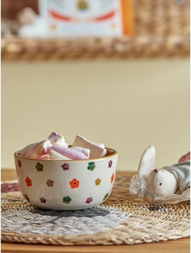 Beżowa kamionkowa miska dla dzieci ø 12 cm Addy – Bloomingville Mini