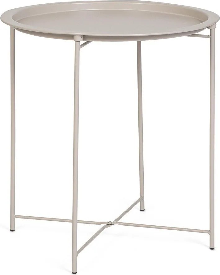 Metalowy okrągły stolik ø 47 cm Hilmar – Yes Everyday