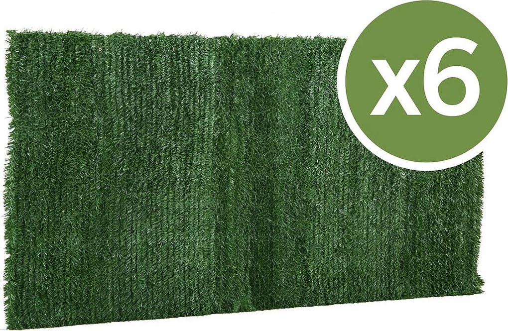 Zestaw 6 sztucznych zywoplotów - 150 x 300 cm