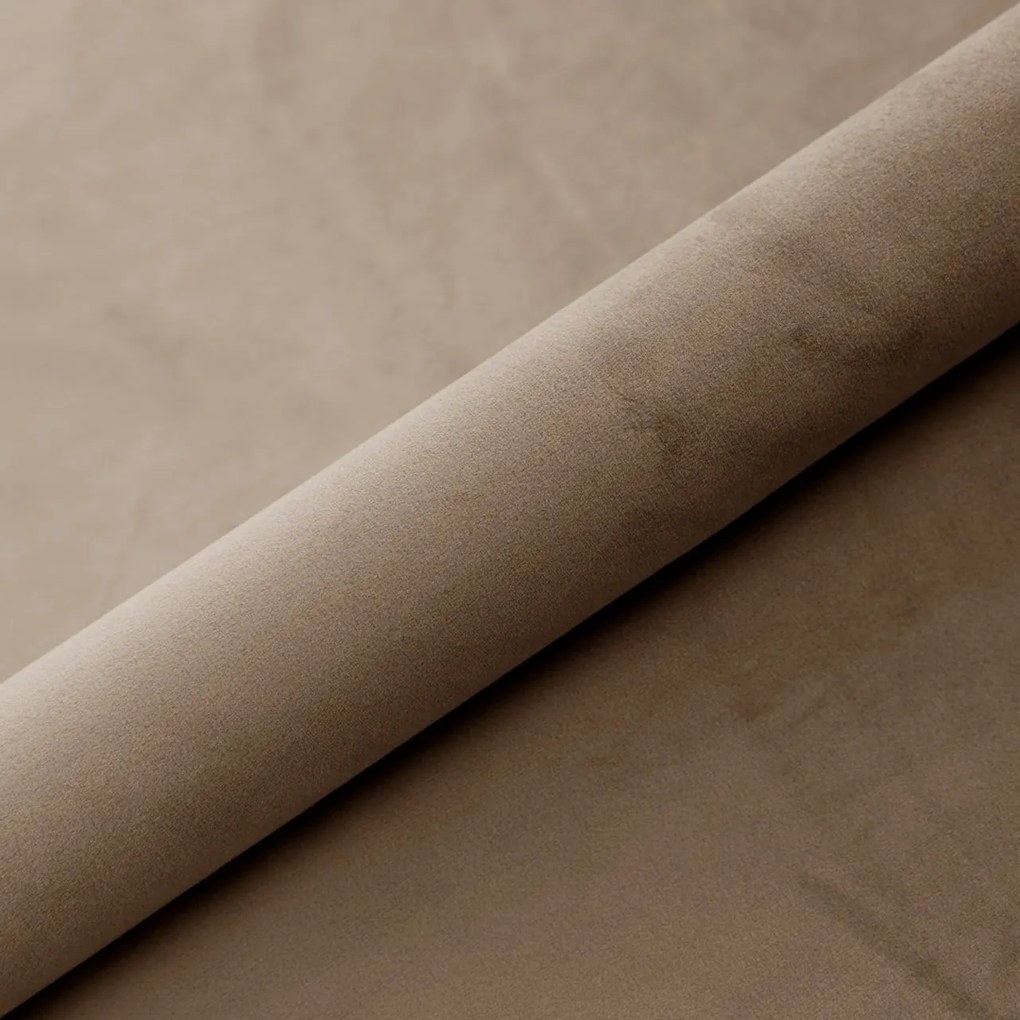 Hoker TRIX krzesło barowe tkanina Welur podstawa metalowa : Kolor nogi - Czarna profil, Kolor tkaniny - VELVET - MG06, Typ siedziska - Siedzisko stałe