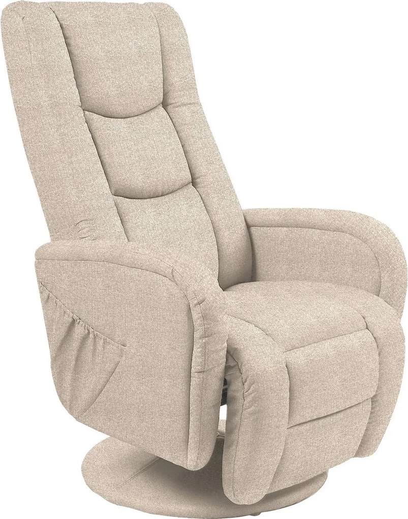 Beżowy Obrotowy Fotel Rozkładany T5-M45