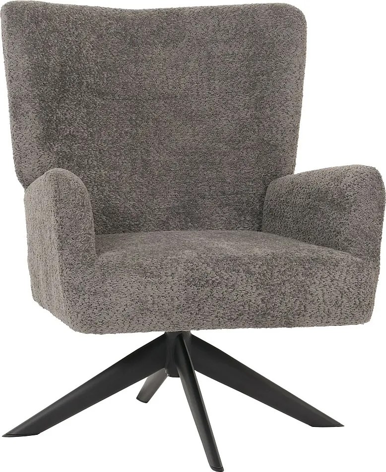 Fotel wypoczynkowy MCW-N65,  ciemnoszary