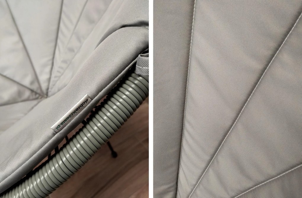 Poduszka Acapulco wodoodporna na fotel Oxford szary