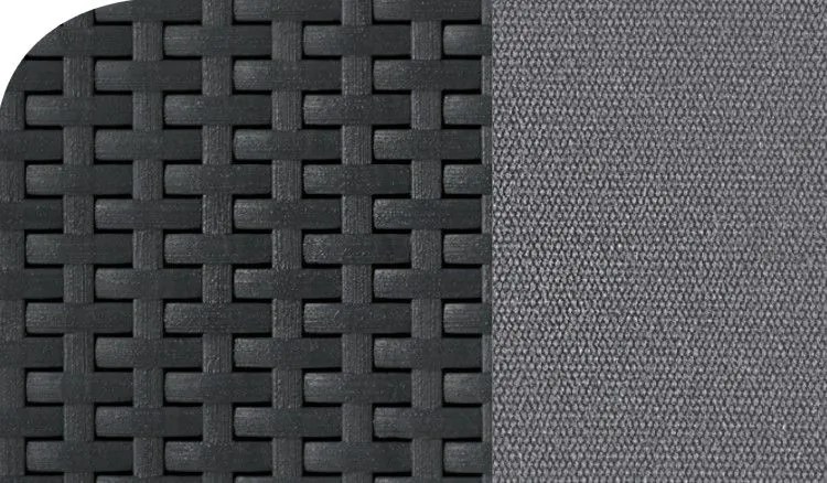 Zestaw mebli ogrodowych CORFU BOX ze stolikiem – skrzynią brązowy