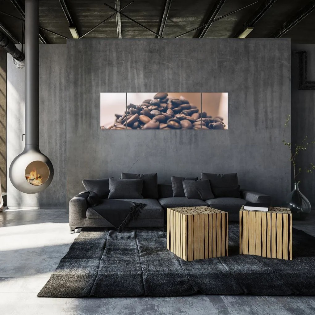 Obraz kawy (170x50 cm)
