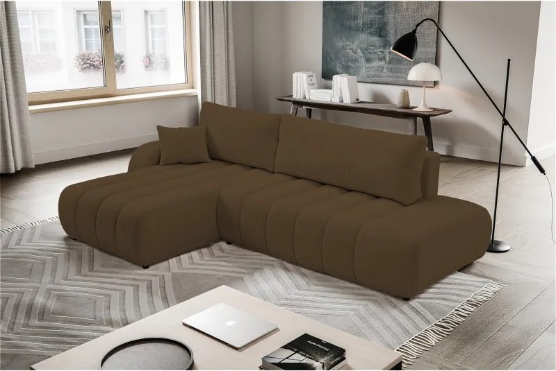 Narożnik wolnostojący BALOO Lewy w tkaninie LAMBI 07