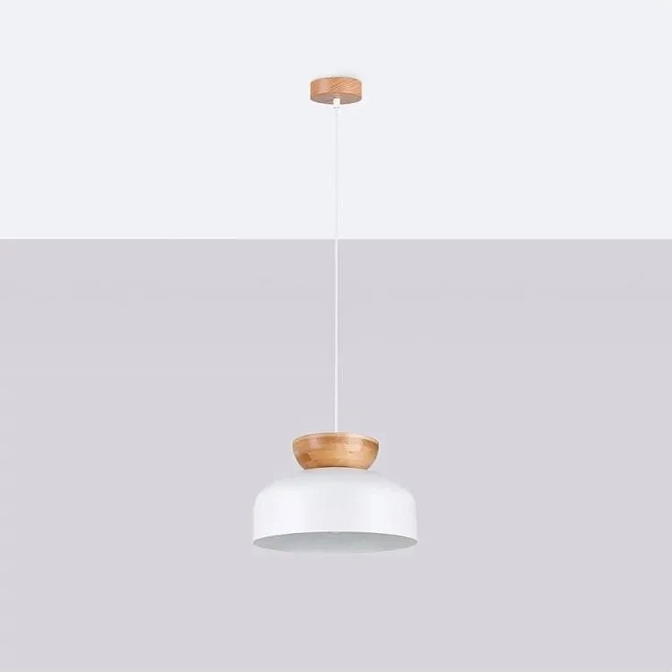 Lampa wisząca MARION biała