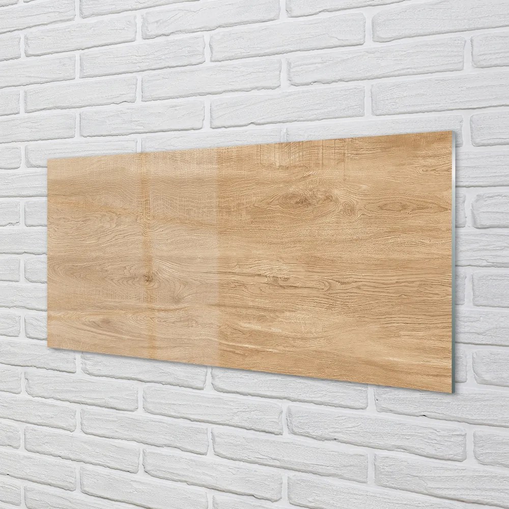 Szklany Panel Słoje Drewna Vintage