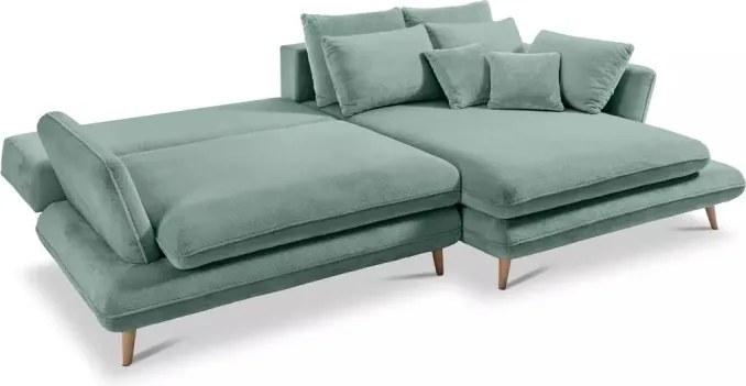 Narożnik MONTE z funkcją spania pojemnikiem i poduszkami