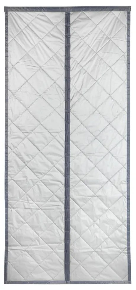 Zasłona termiczna na drzwi w szaro-srebrnym kolorze 80x200 cm – Maximex