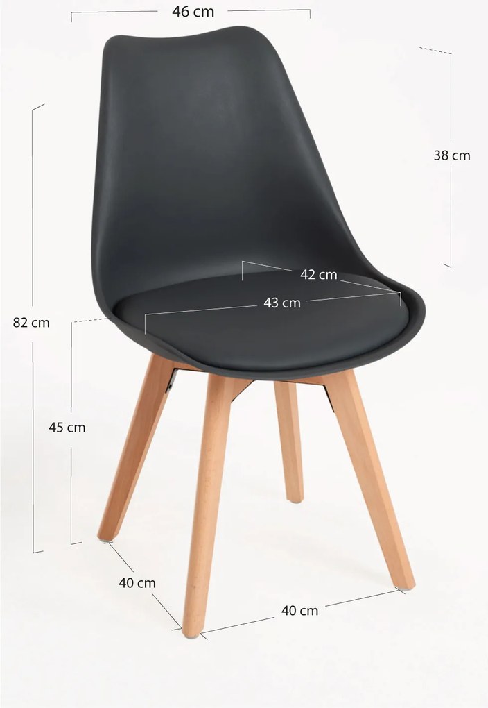 Pakiet 6 krzese Synk Basic