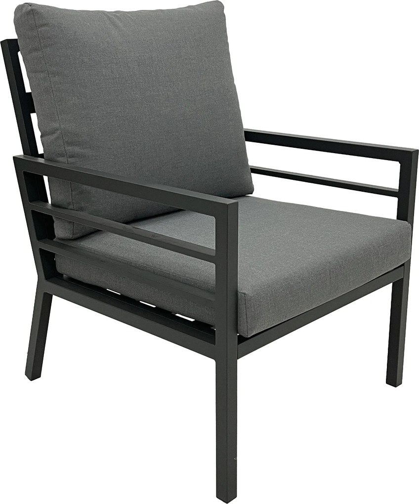 Doppler MANHATTAN - aluminiowe krzesło ogrodowe - Towar rozpakowany (N582)