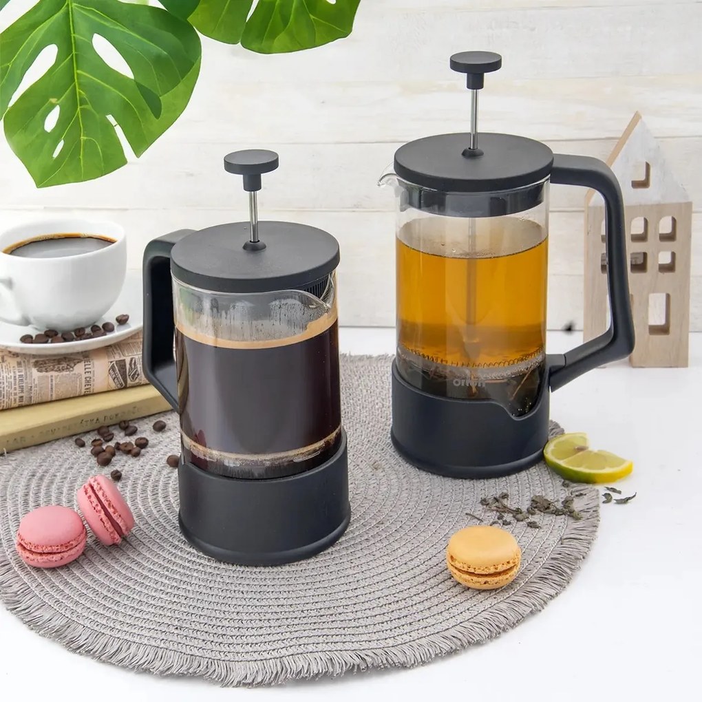 Orion French press garnek Czarny, 0,9 l, 0,9 l