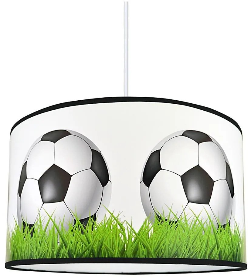 Żyrandol dziecięcy FOOTBALLS 1xE27/60W/230V