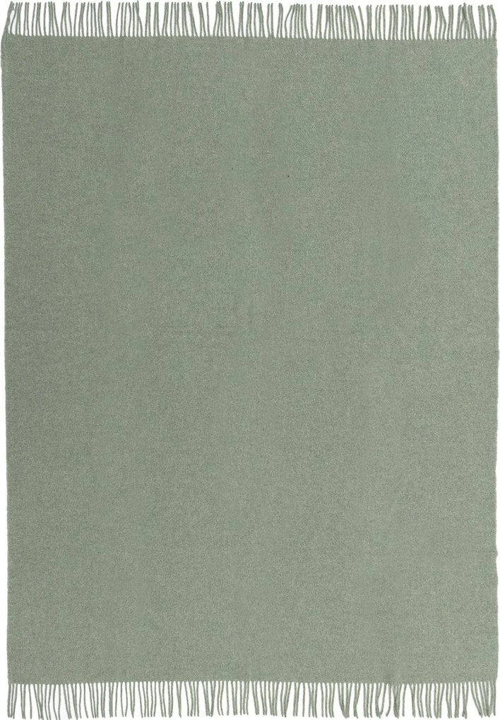Pled Zelandia 140x200cm melange smoke green
