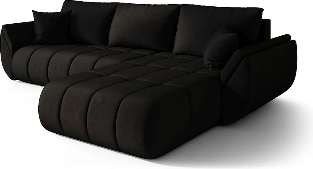 Narożnik BEDANTE TOKYO PREMIUM Prawy Monolith 97 z funkcją spania to eleganckie i funkcjonalne rozwiązanie do Twojego salonu.