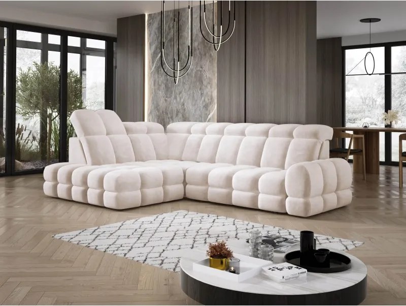 Narożnik TOLLO L Lewostronny Elektryczna regulacja Salvador 01 WERSAL