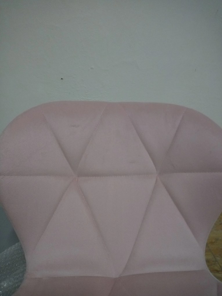 PROMOCJA Różowe krzesło biurowe AVOLA VELVET II. jakość