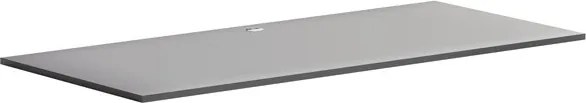 Samodzielny blat BLOCK, 1600 x 800 x 25 mm, grafitowy