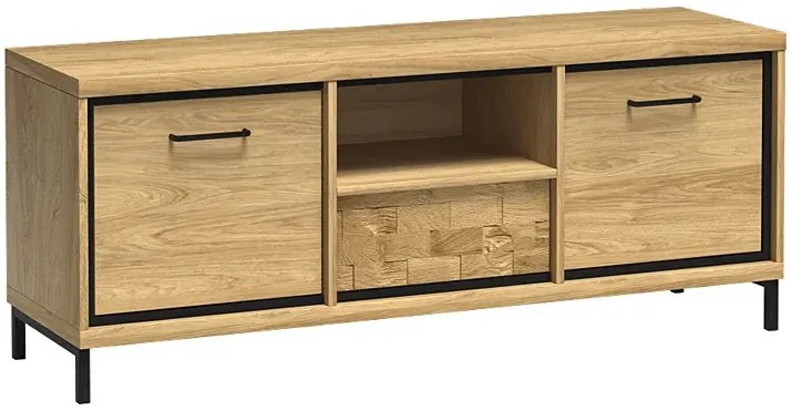 Szafka RTV hikora naturalna - Acorus 14X
