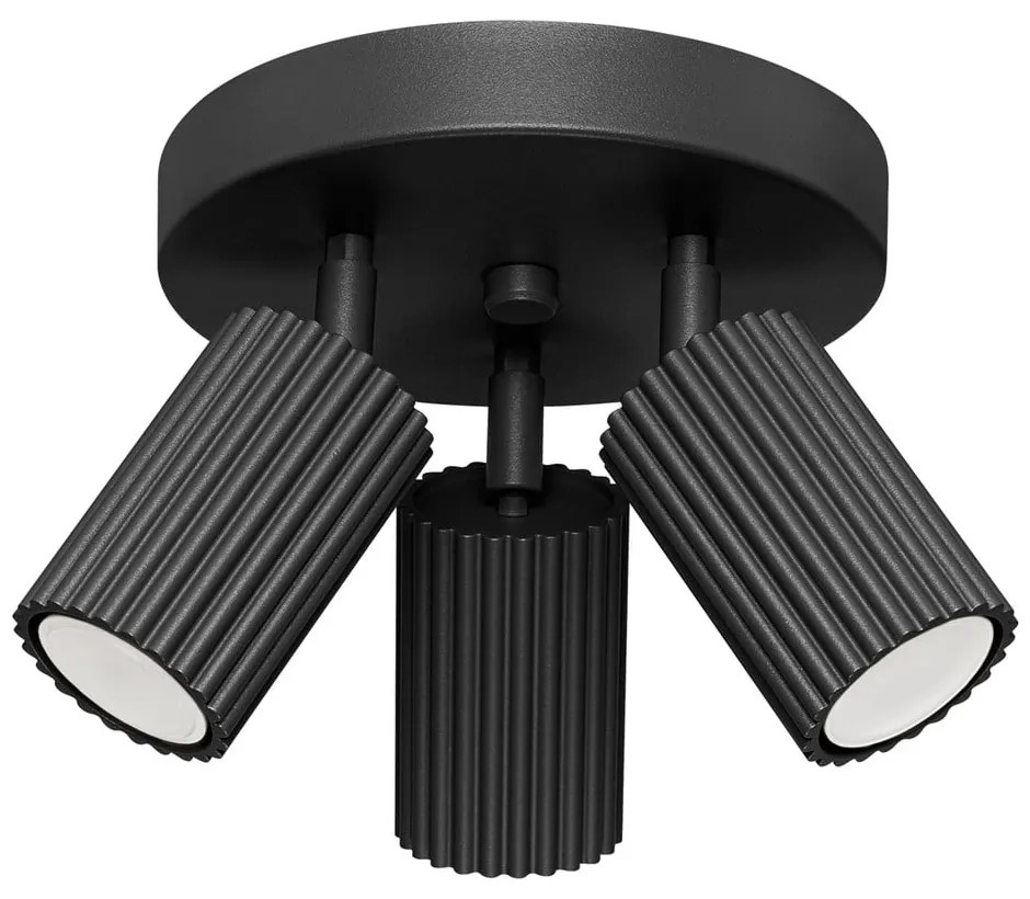 Czarna lampa punktowa Gleam – Sollux