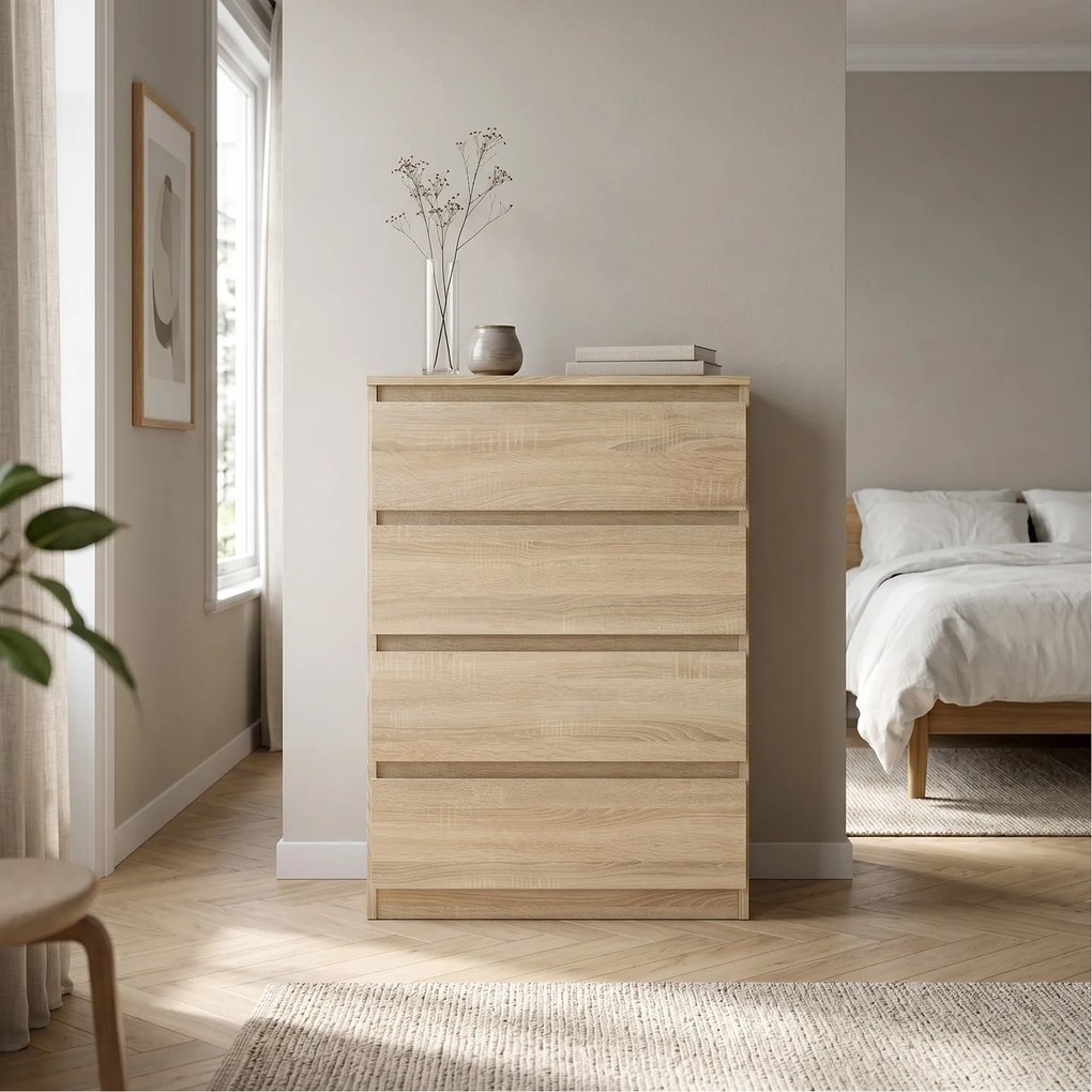 Komoda NUDO 70 cm do Salonu Sypialni Dąb sonoma
