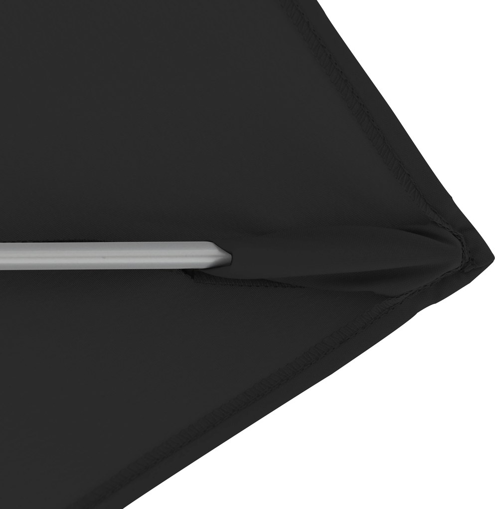 Doppler EXPERT parasol ogrodowy 220 x 140 cm czarny