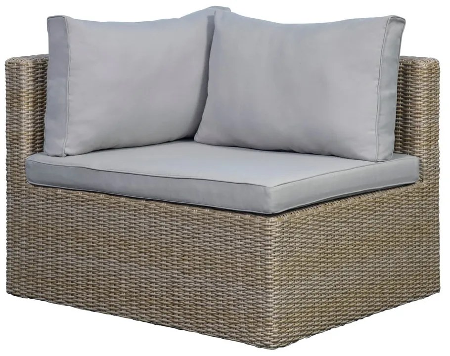 Beżowo-jasnobrązowy zestaw mebli ogrodowych Modular – Unique Furniture