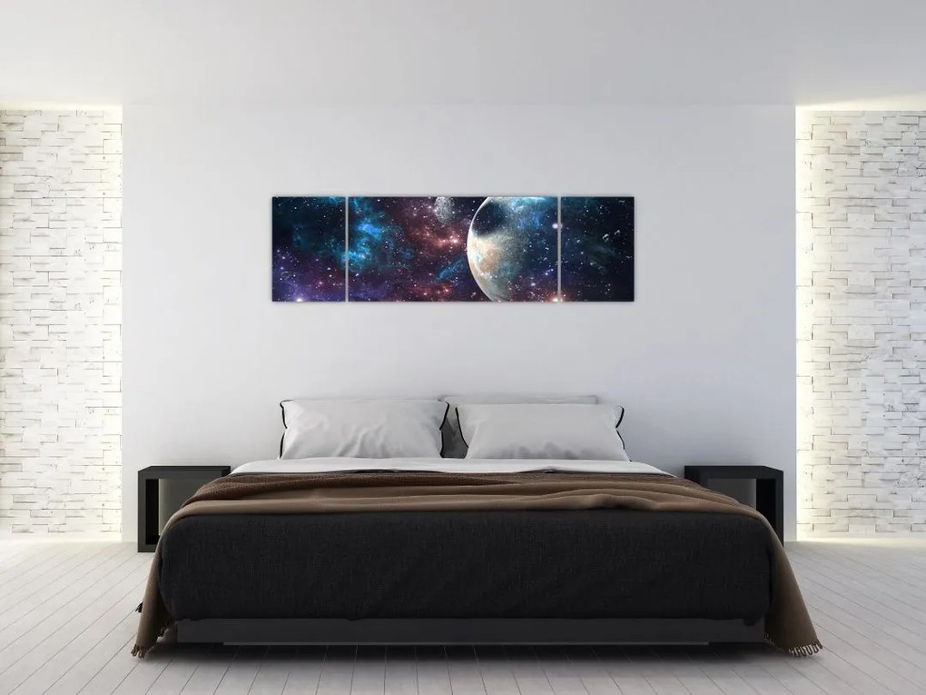 Obraz kosmosu (170x50 cm)