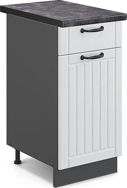 Szafka dolna do kuchni biały domek wiejski 40x60x82 fame-line