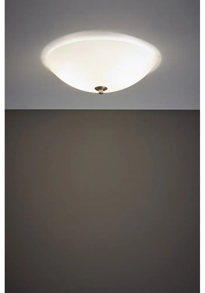 Biała lampa sufitowa ze szklanym kloszem ø 35 cm Polar – Markslöjd