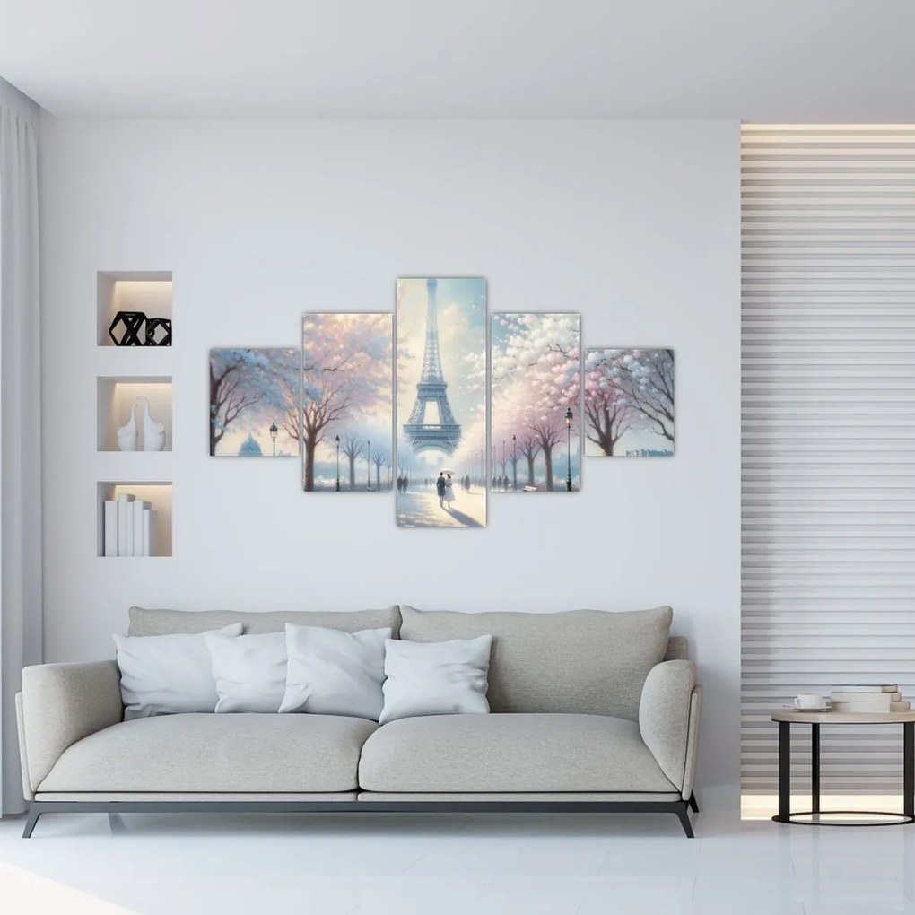 Obraz - Obraz z Paryża (125x70 cm)