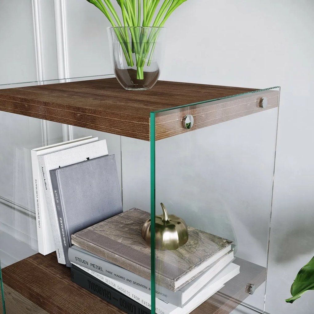 Biblioteczka Rux Walnut