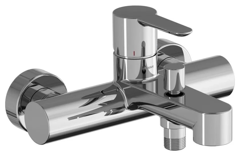 Ravak X070169 - Bateria wannowa PURI błyszczący chrom