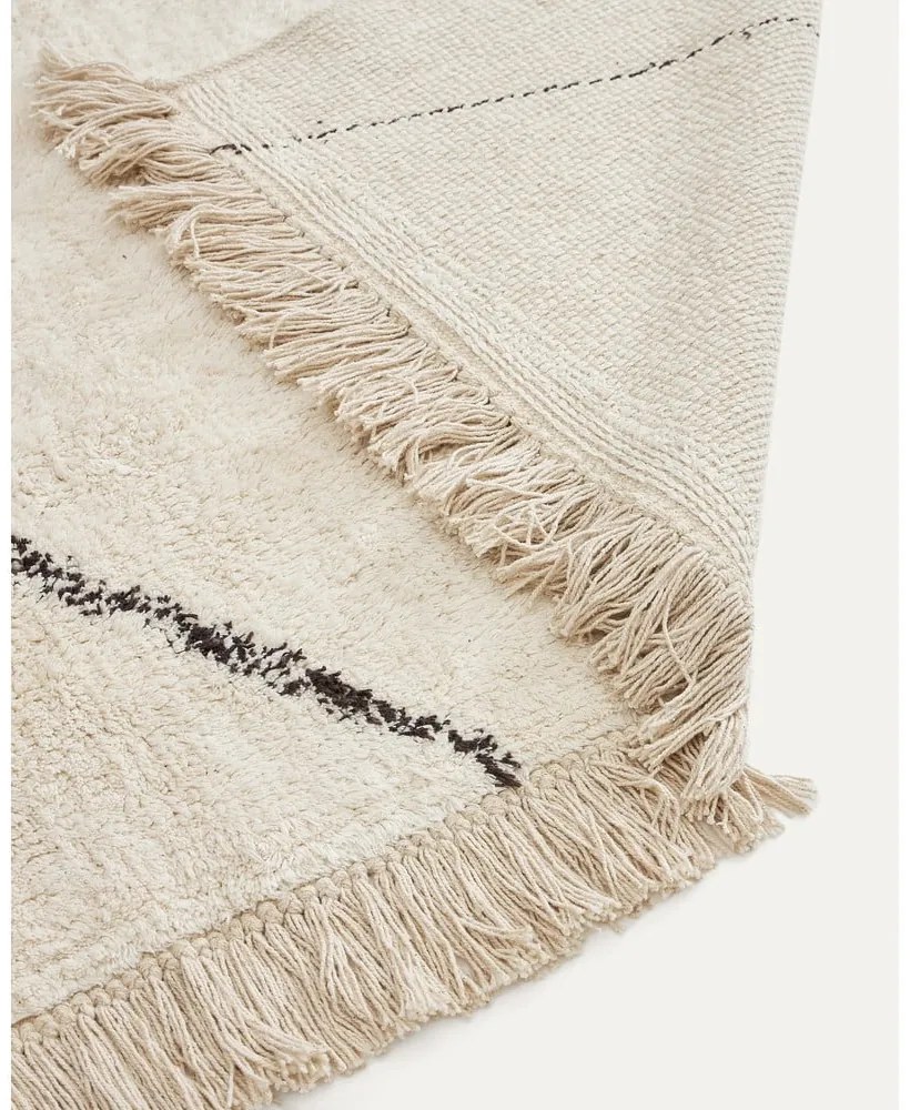 Kremowy dywan 160x230 cm Mijas – Kave Home