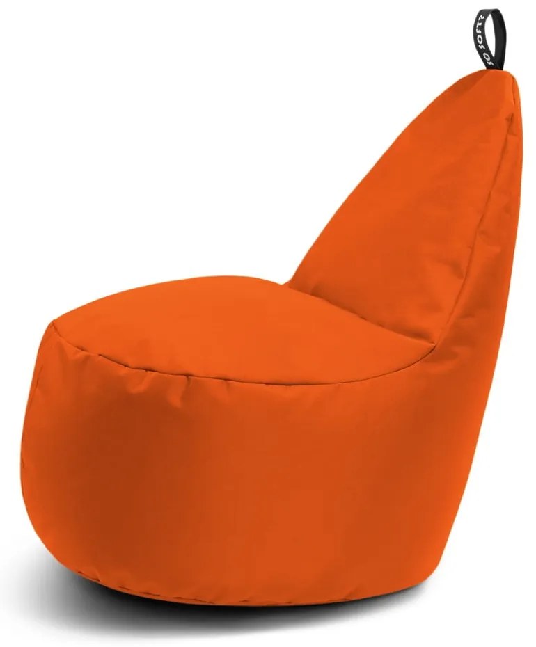 Pomarańczowy worek do siedzenia Lull XL – So Soft?