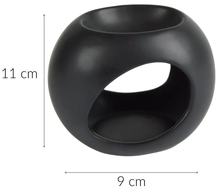 Kominek na podgrzewacz i wosk, 11 x 13 cm