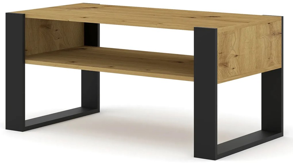 Prostokątna Ława Dąb Artisan A4-P41