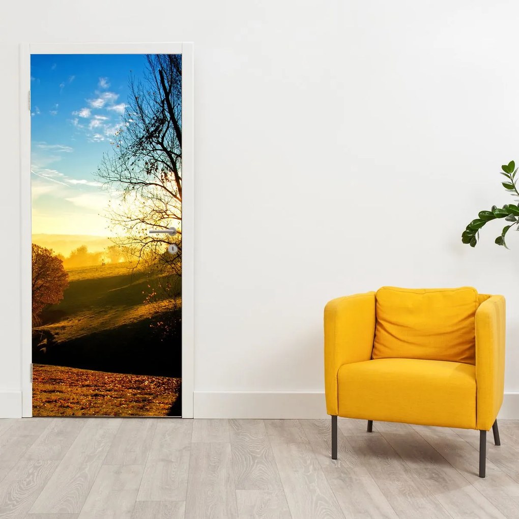 Fototapeta na drzwi - Wschód Słońca (95x205cm)