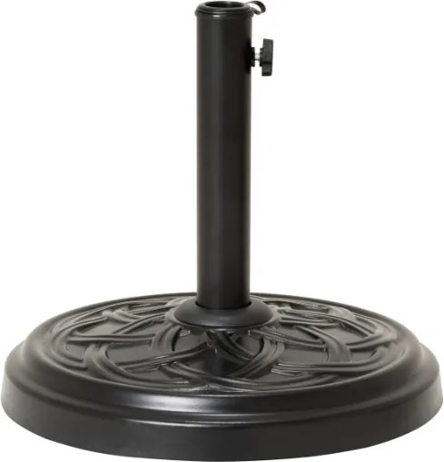 Stojak na parasole, okrągły, Ø 40 cm, czarny