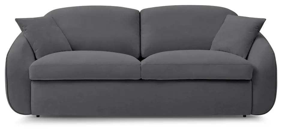 Ciemnoszara rozkładana sofa 235 cm Cezanne – Bobochic Paris