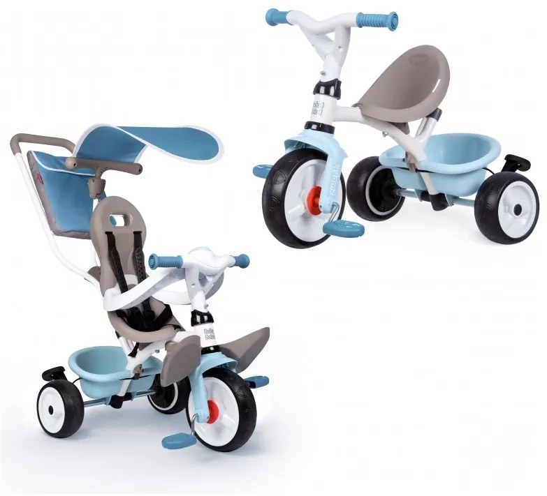 Smoby rowerek trójkołowy baby balade plus niebieski