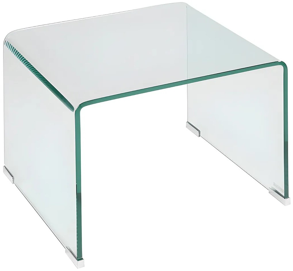 Szafka nocna – gięte szkło hartowane – SUZANA